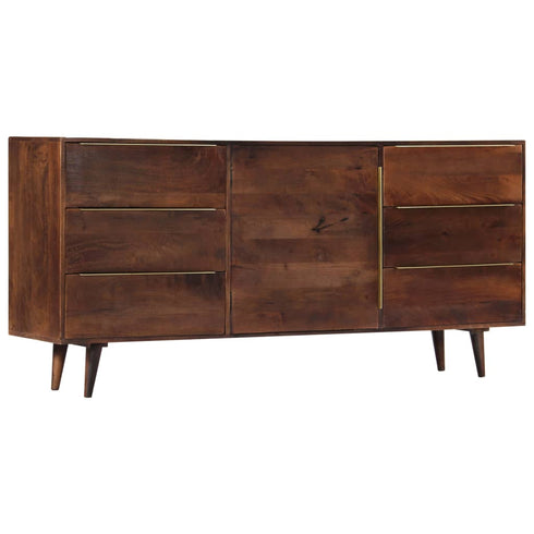 Robinson - Sideboard with 6 Drawers 1750 x 400 x 820 mm Solid Mango Wood